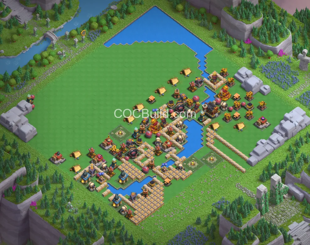 Barbarian camp Level 5 Base Layout