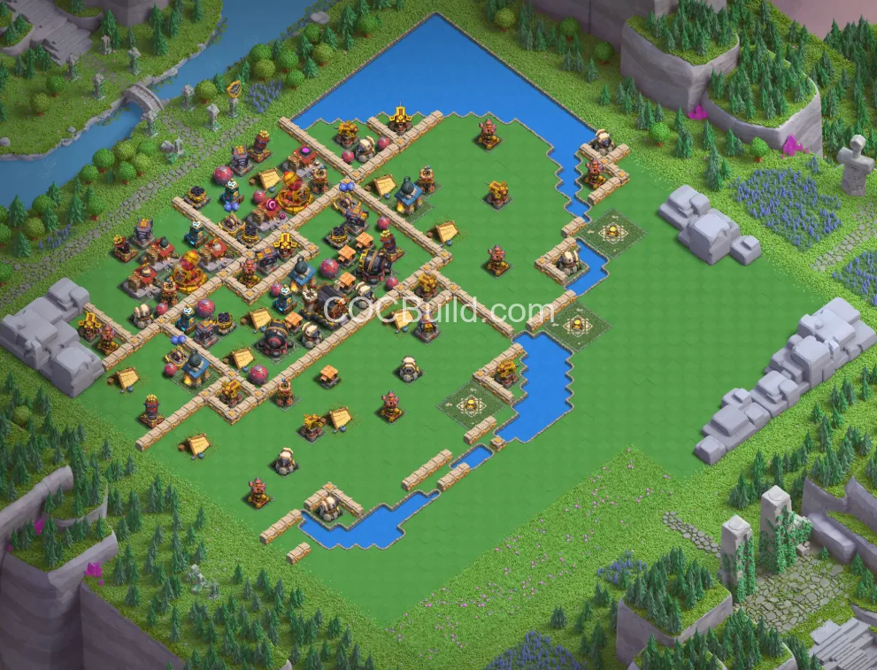 Barbarian camp Level 5 Base Layout