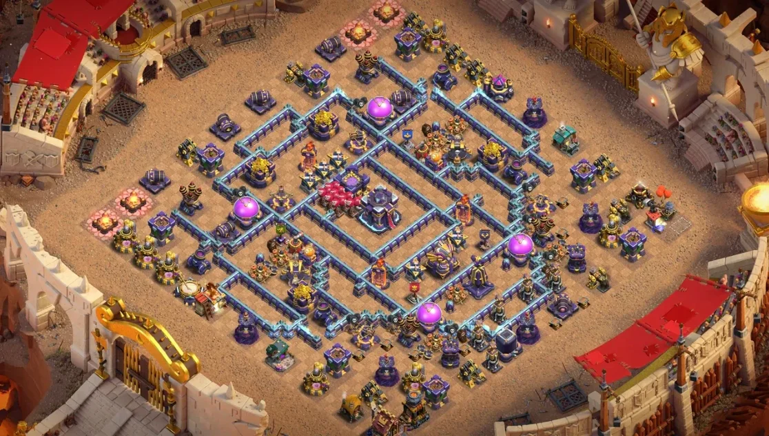 Town Hall Level 15 - WAR / CWL Base Layout