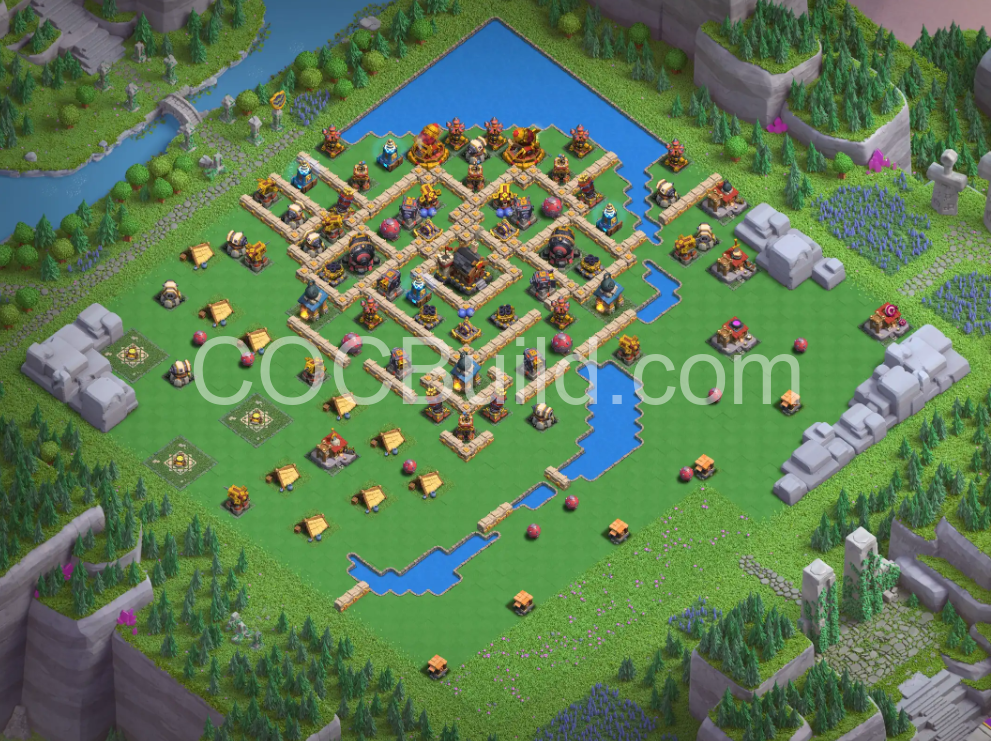 Barbarian Camp Level 5 Base