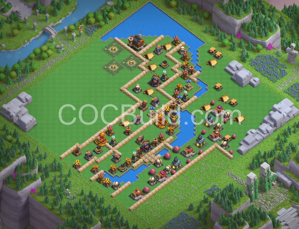 Barbarian Camp Level 5 Base