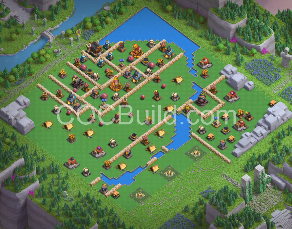 Barbarian Camp Level 5 Base