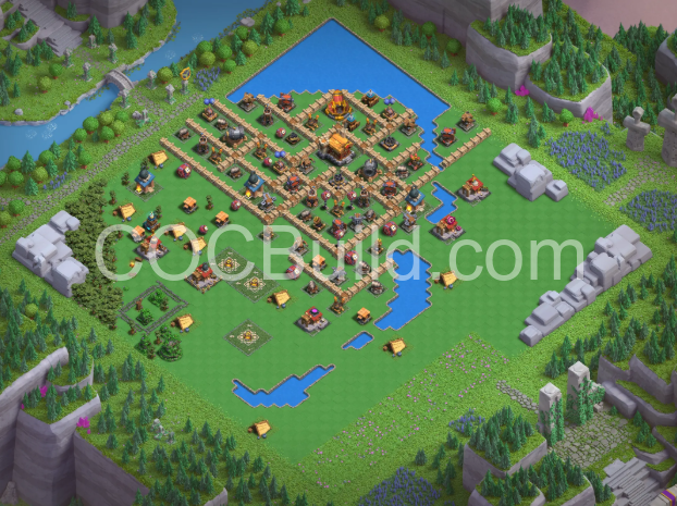 Barbarian Camp Level 4 Base