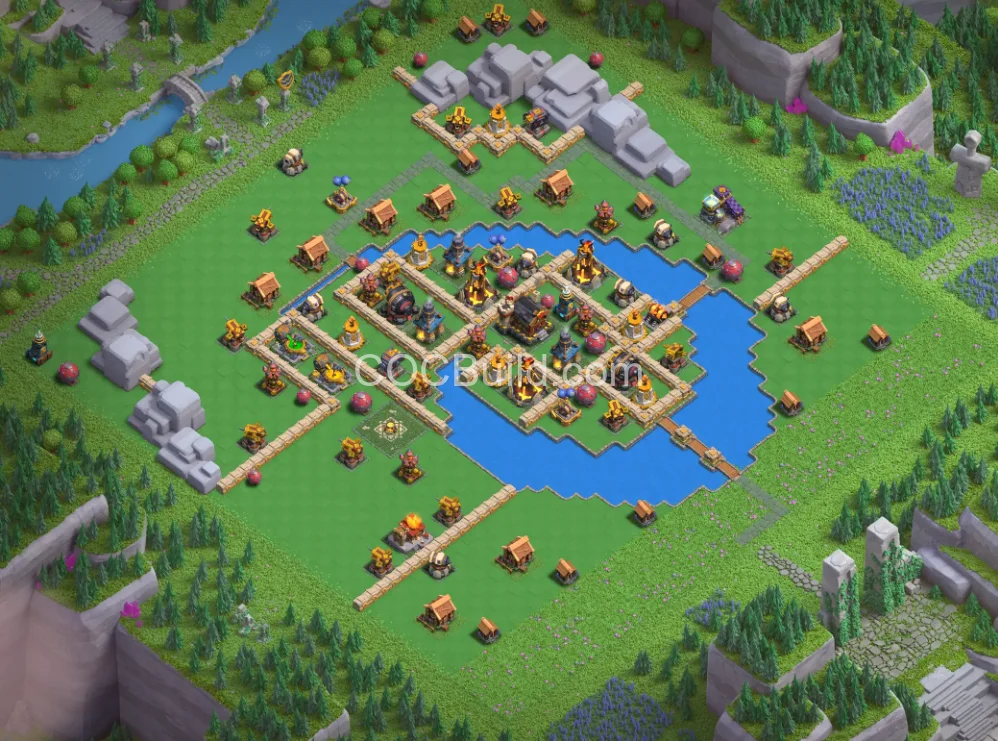 Wizard valley Level 5 Base Layout