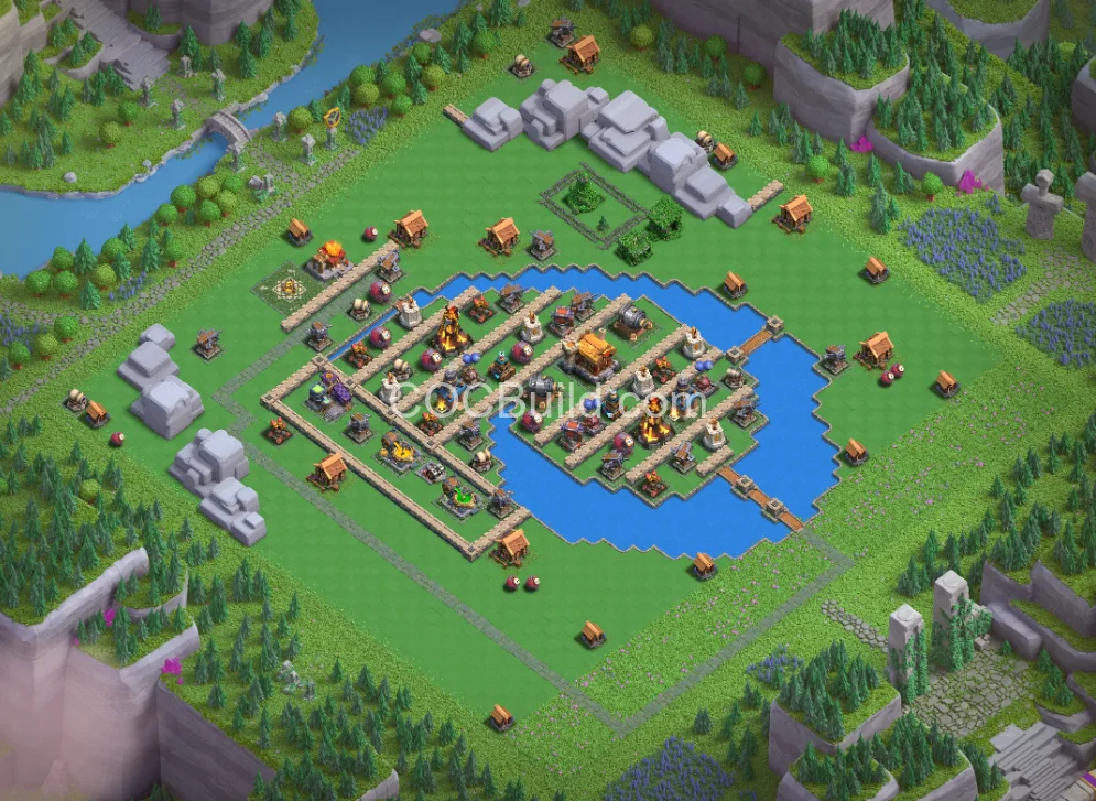 Capital peak Level 4 Base Layout