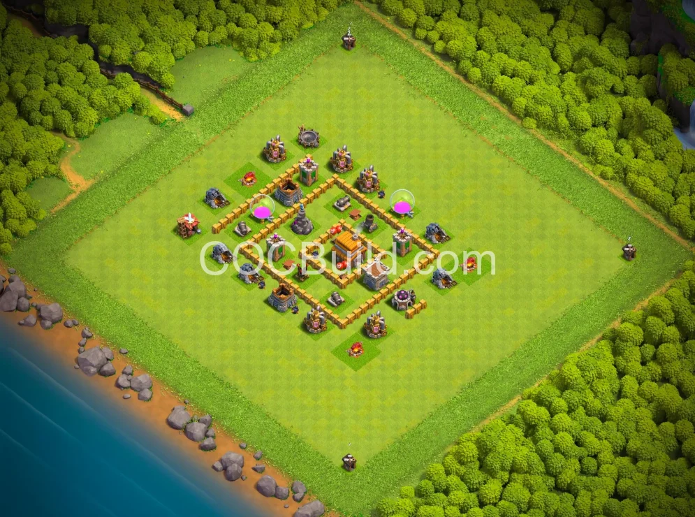 Town Hall 5 Base Layout