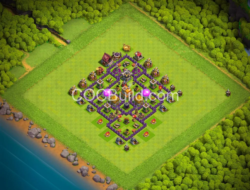 Town Hall 7 Base Layout