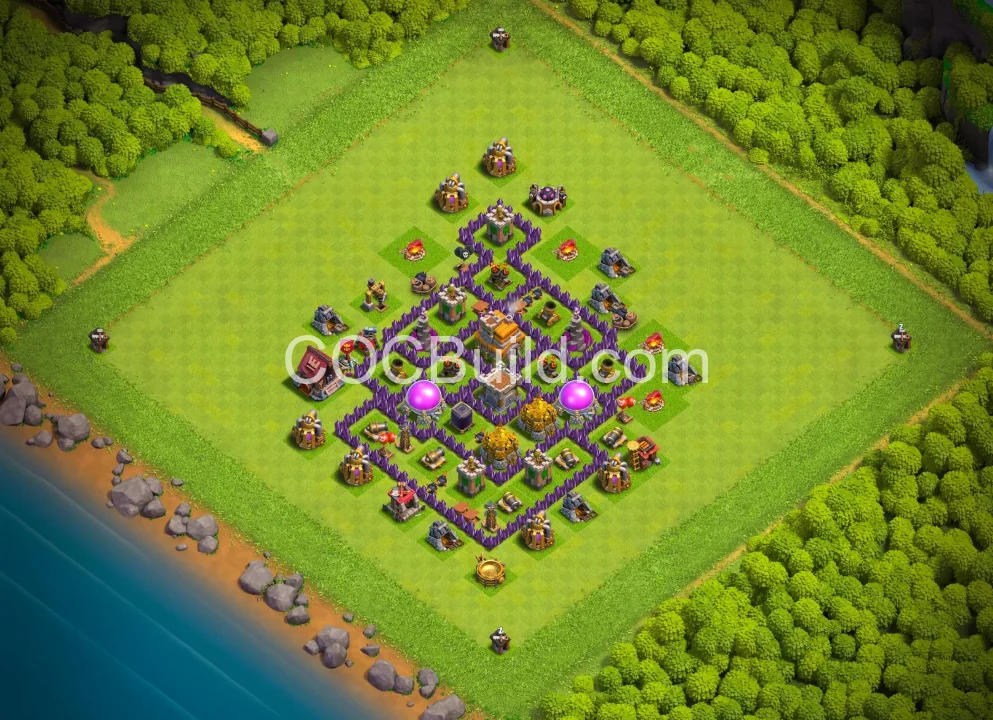 Town Hall 7 Base Layout