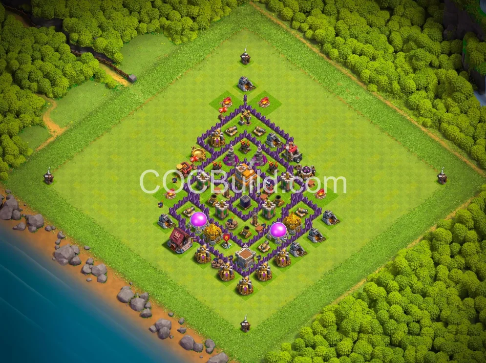 Town Hall 7 Base Layout