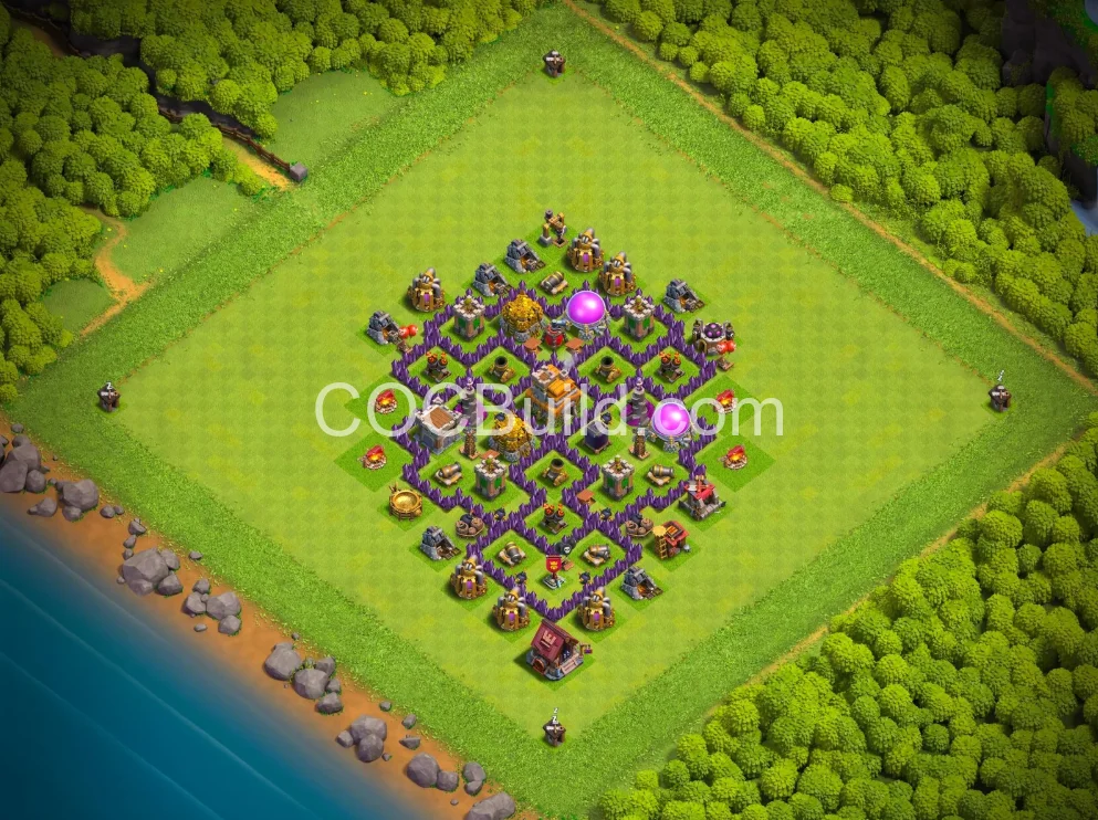 Town Hall 7 Base Layout