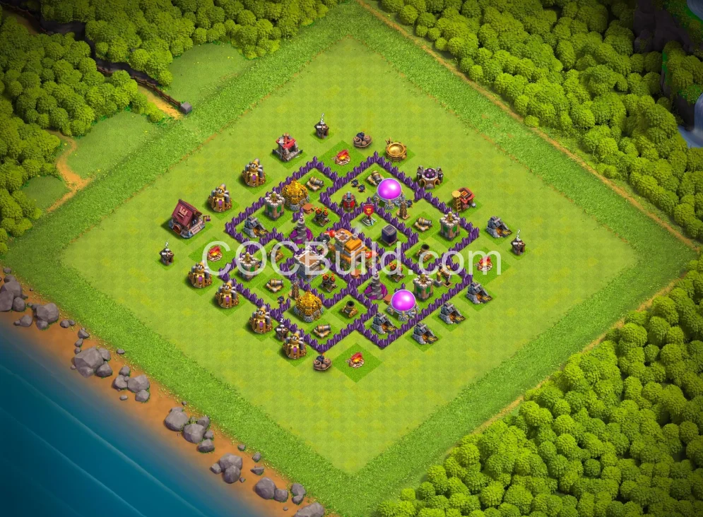 Town Hall 7 Base Layout