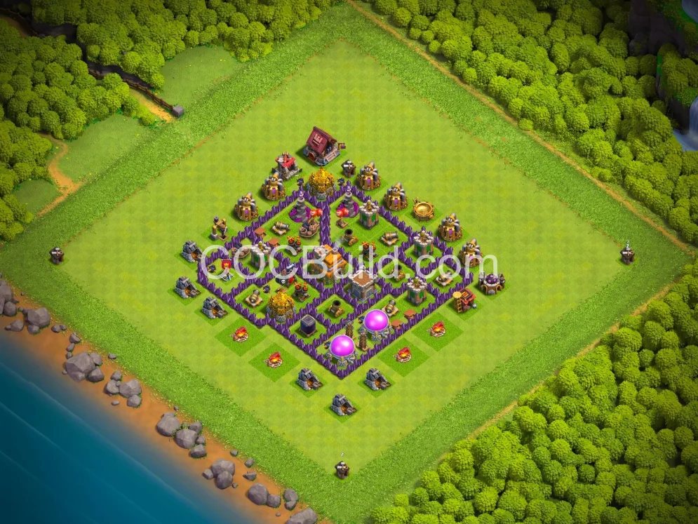 Town Hall 7 Base Layout