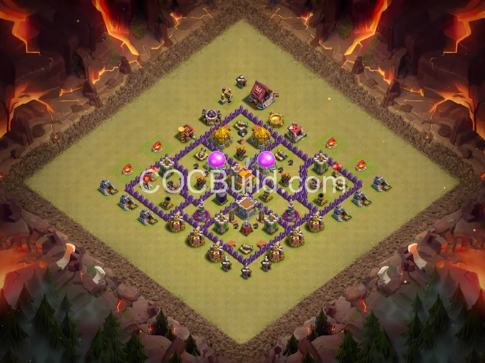 Town Hall 7 Base Layout
