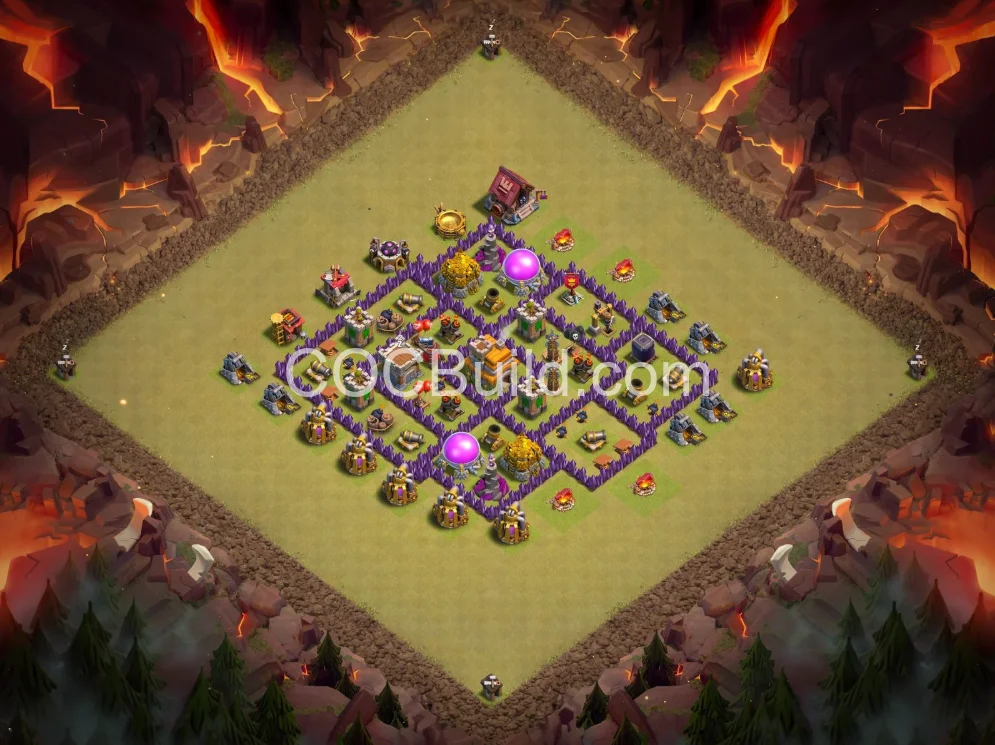 Town Hall 7 Base Layout