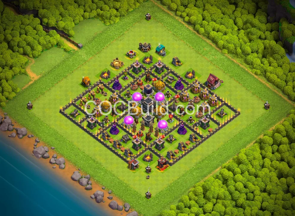 Town Hall 9 Base Layout