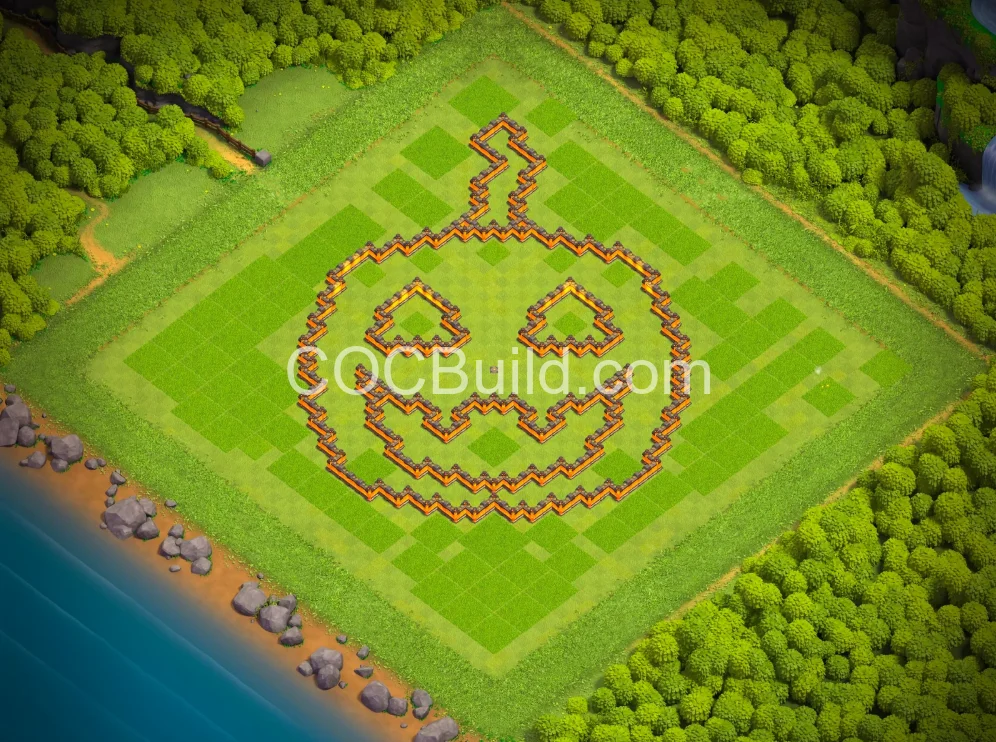Town Hall 10 Base Layout
