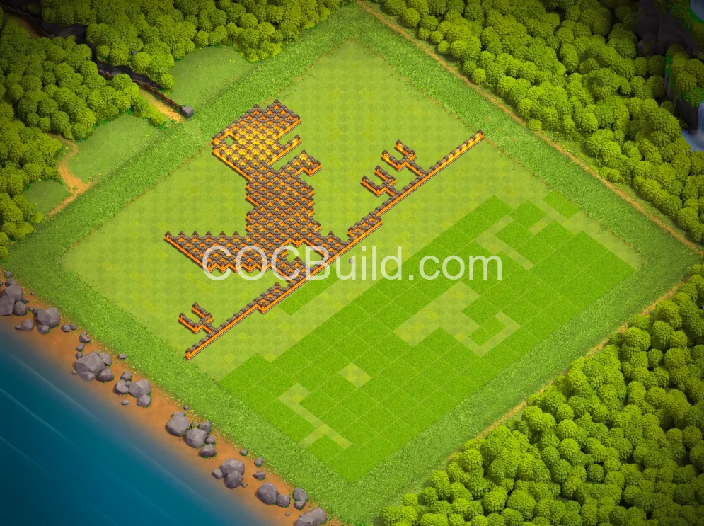 Town Hall 10 Base Layout