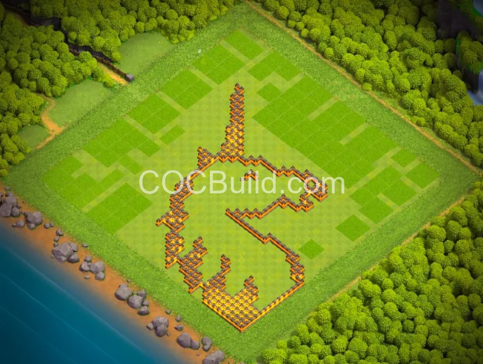 Town Hall 10 Base Layout