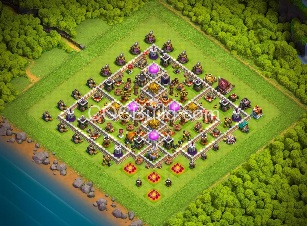 Town Hall 11 Base Layout