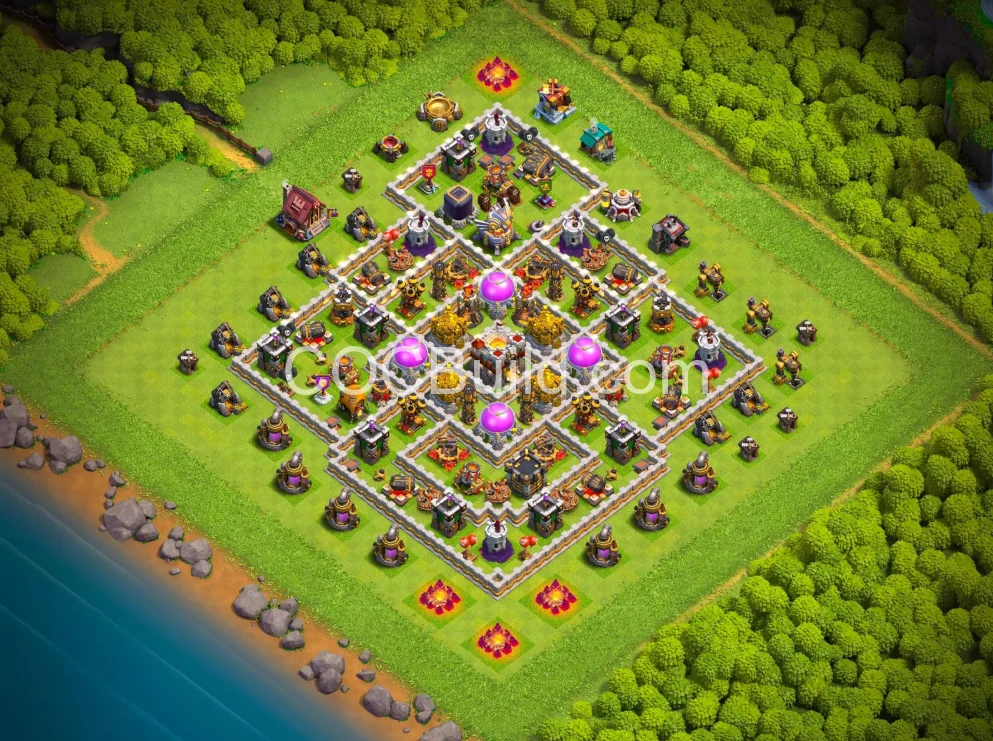 Town Hall 11 Base Layout