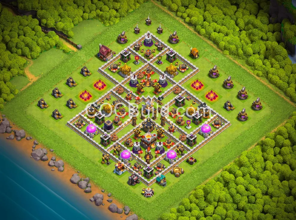Town Hall 11 Base Layout