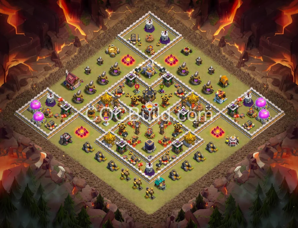 Town Hall 11 Base Layout