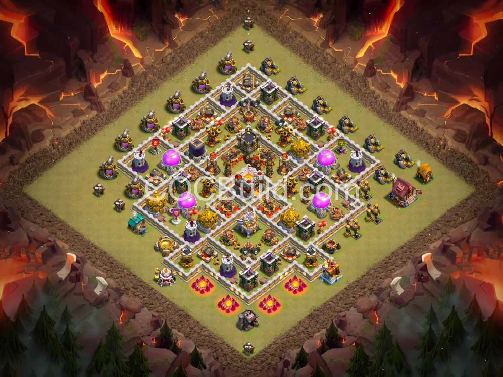 Town Hall 11 Base Layout