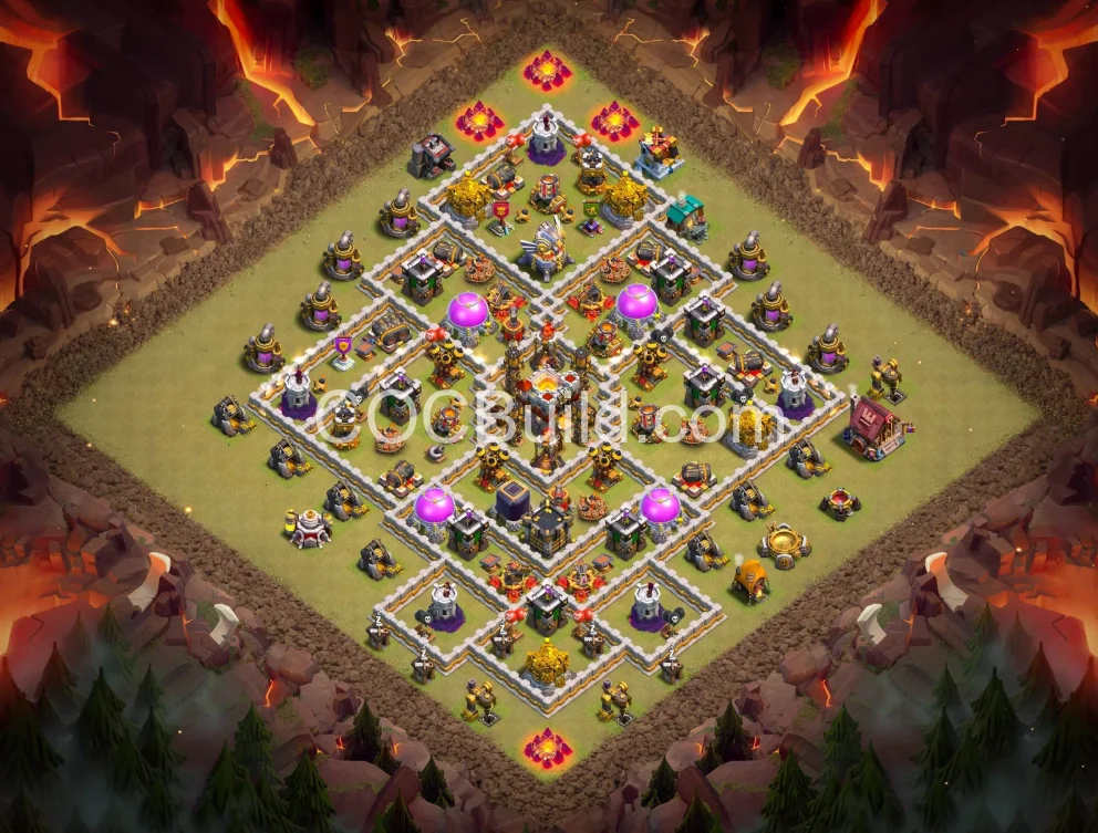 Town Hall 11 Base Layout