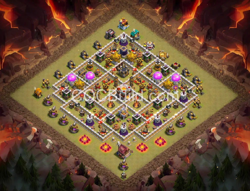 Town Hall 11 Base Layout