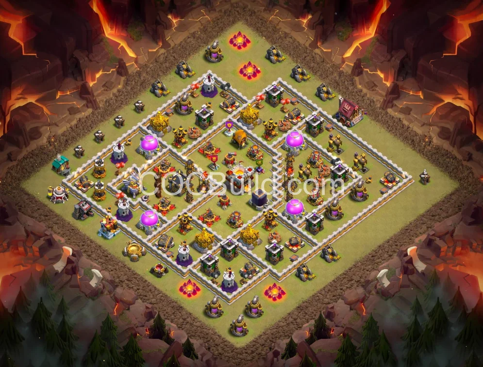 Town Hall 11 Base Layout