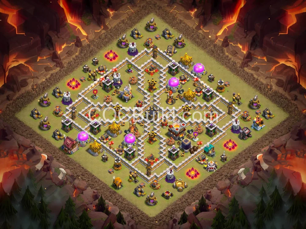 Town Hall 11 Base Layout