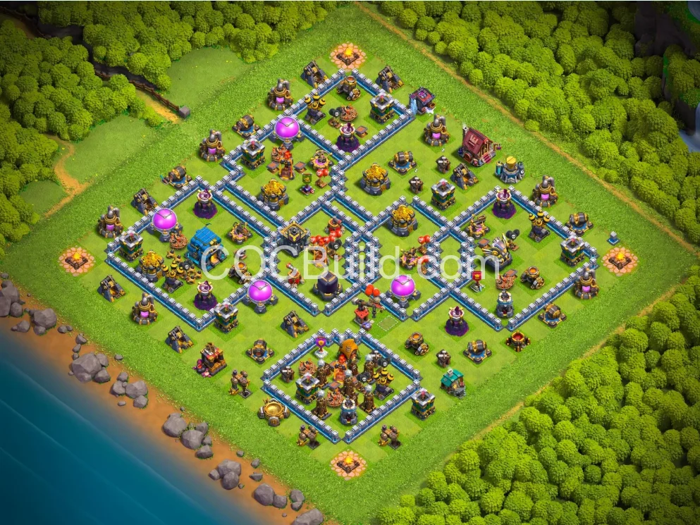 Download TH12 Hybrid Base — Anti-3 Star Design | Free Copy Link
