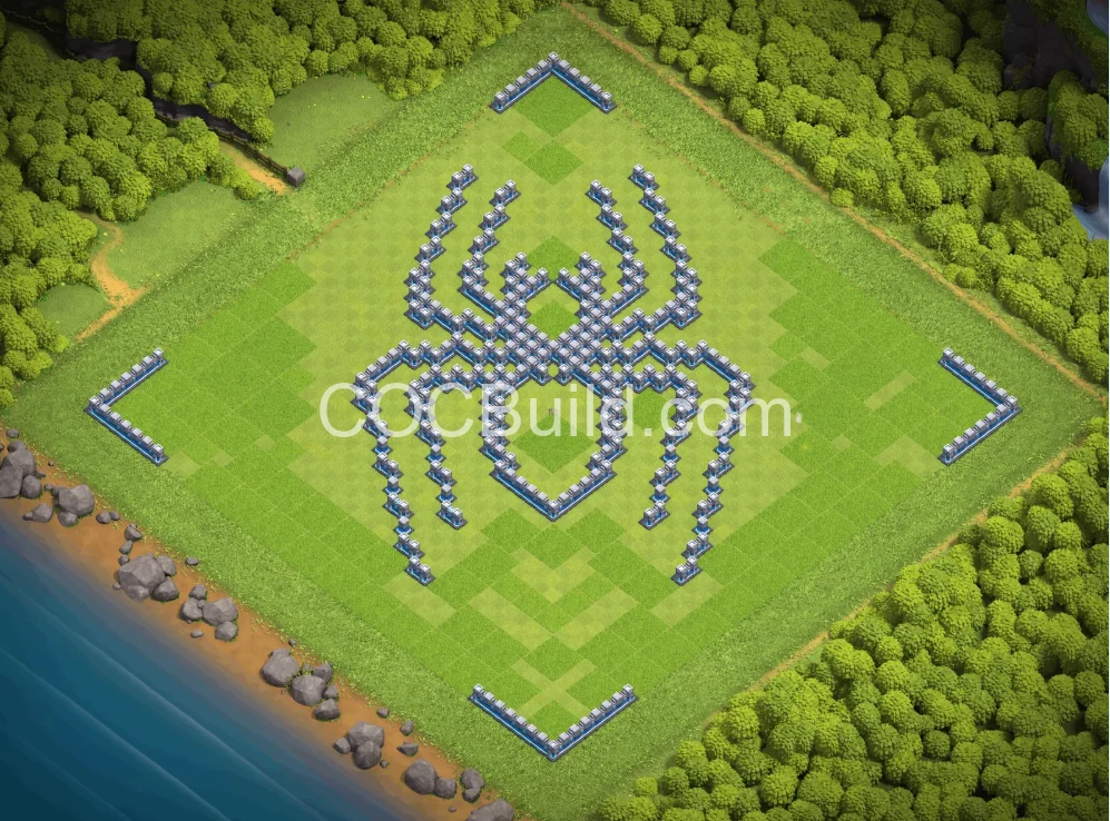 TH12 Art / Progress Bases Base — Pro-Level Layout | One-Click Copy | COC Build