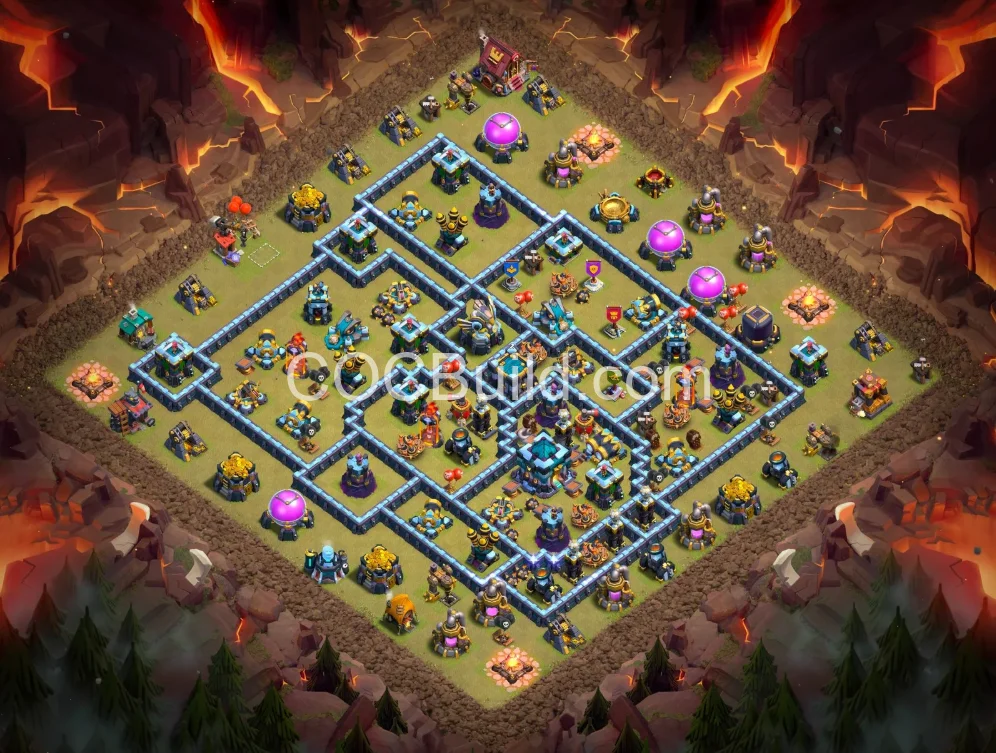 TH13 War Base — Pro-Level Layout | Working Link Inside