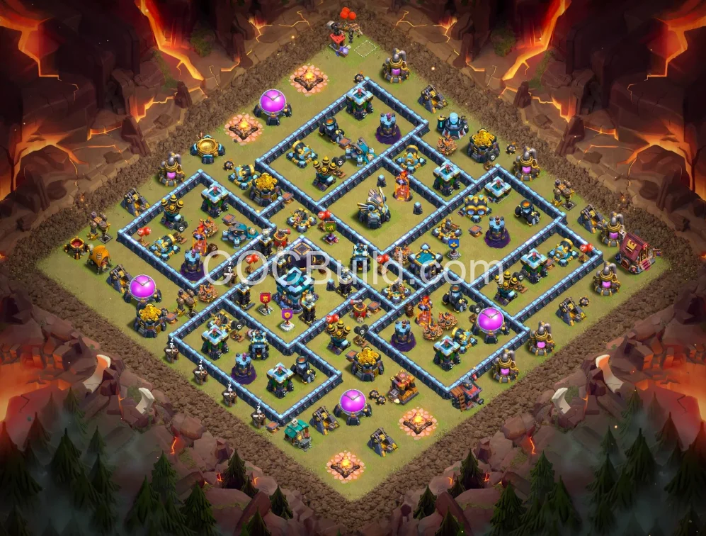 Best TH13 War Base 2026 — Pro-Level Layout | Free Download