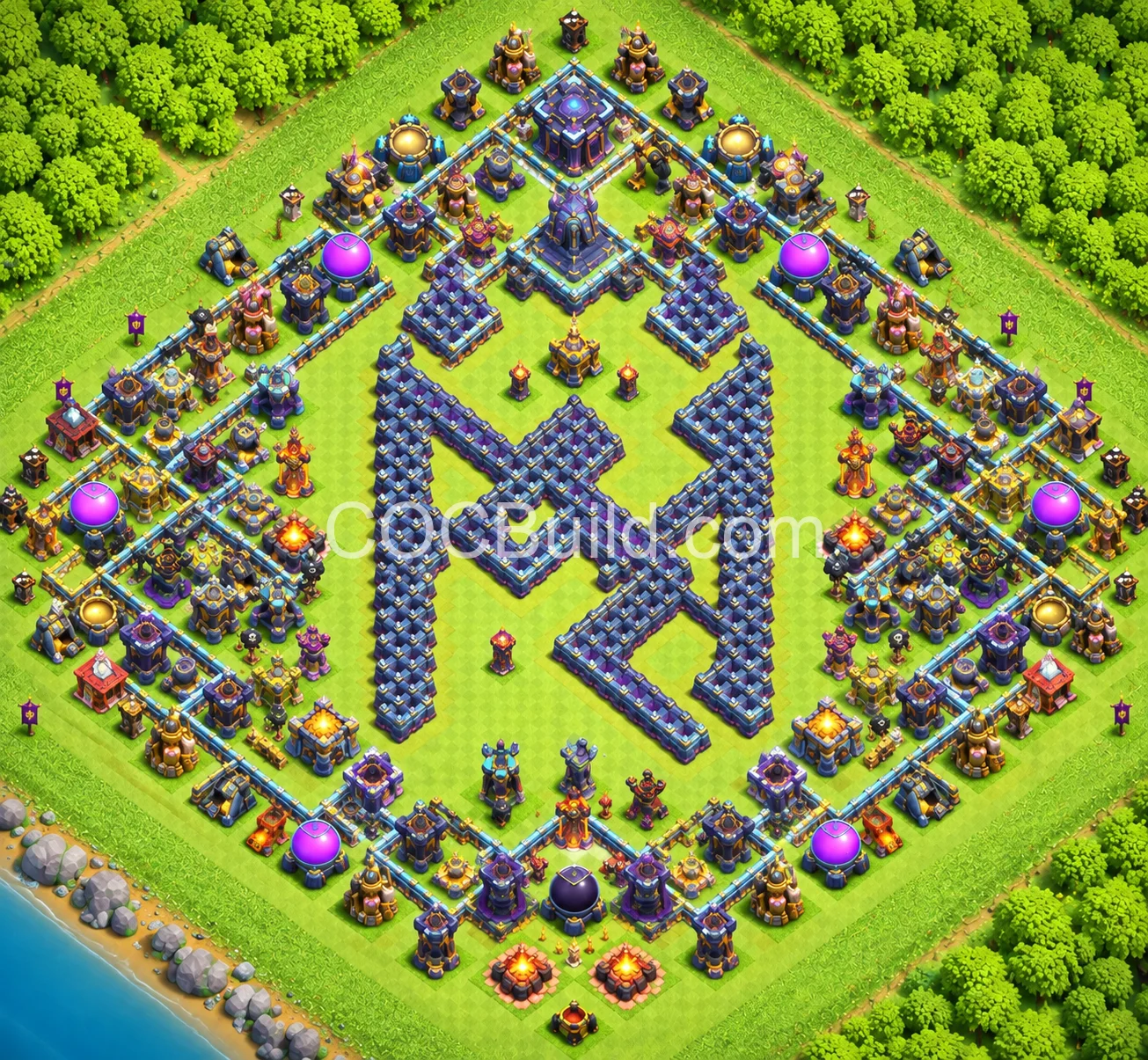 Top TH18 Art / Progress Bases Design 2026 — Champion League Layout | Copy Link